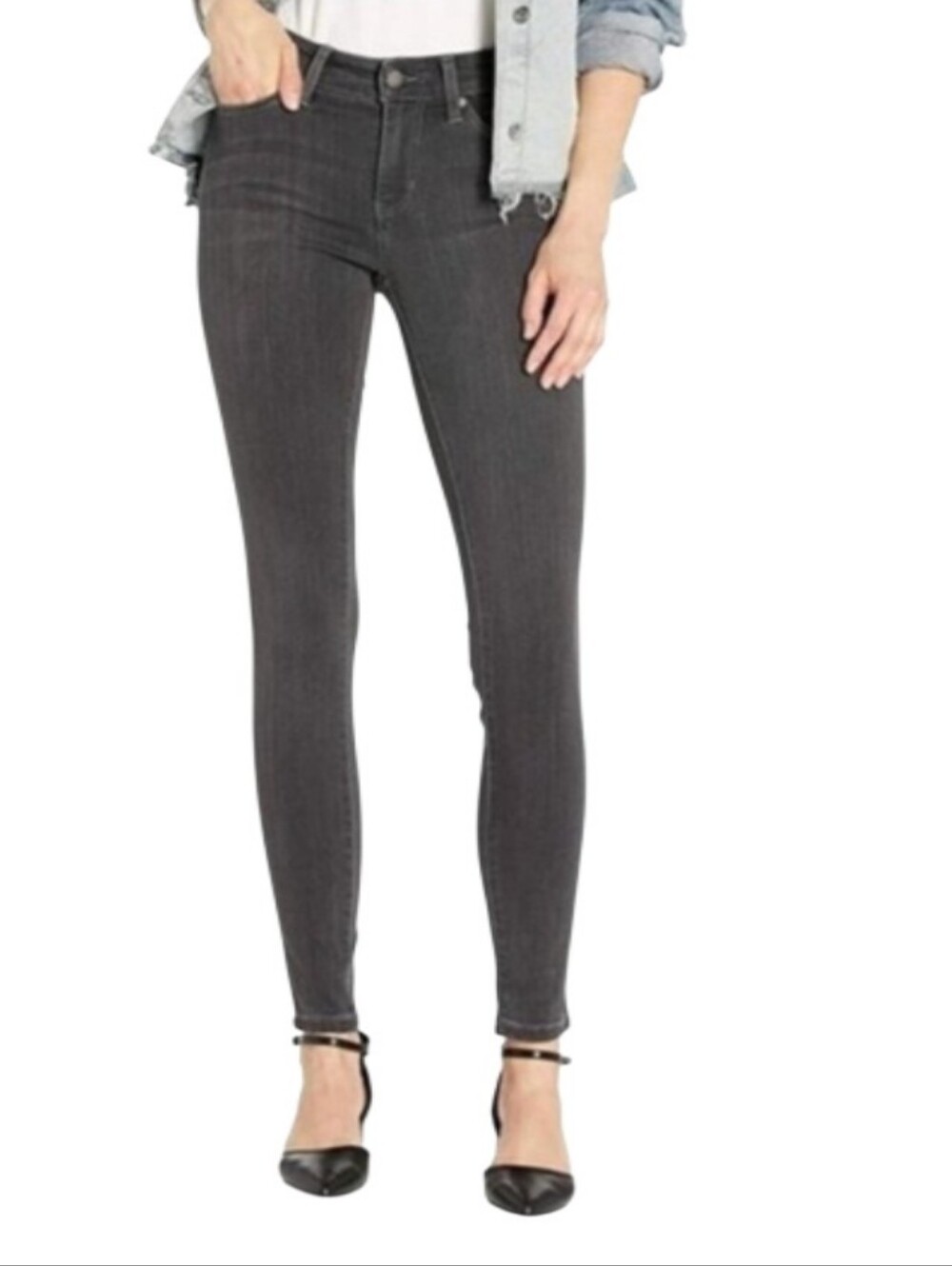 Liverpool Mid-Rise Skinny Denim Jeans-NWT
